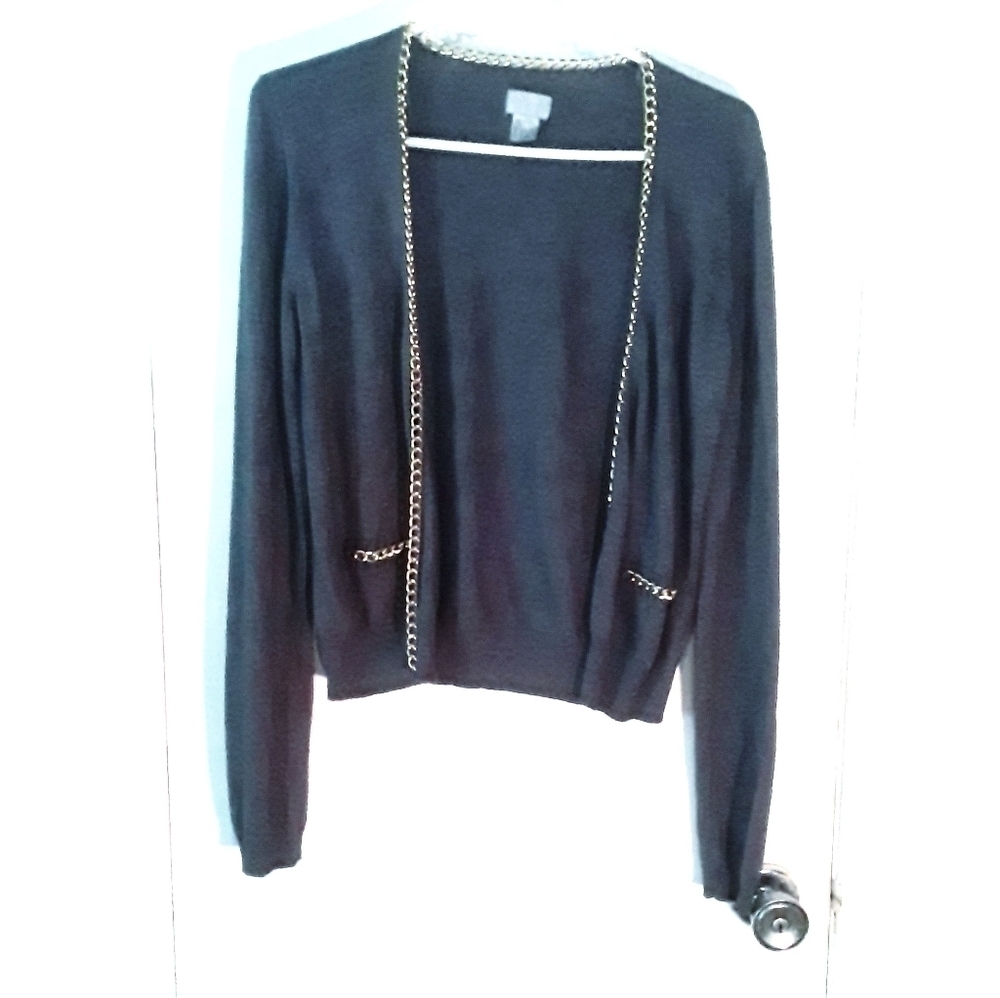 H&M gray cardigan